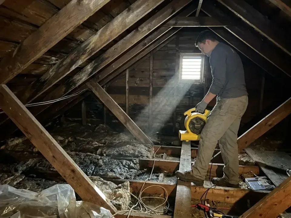 attic-water-damage-drying-proc-007 — frequently asked questions, Emergency Water Extraction & 24/7 Flood Response in Myers C…